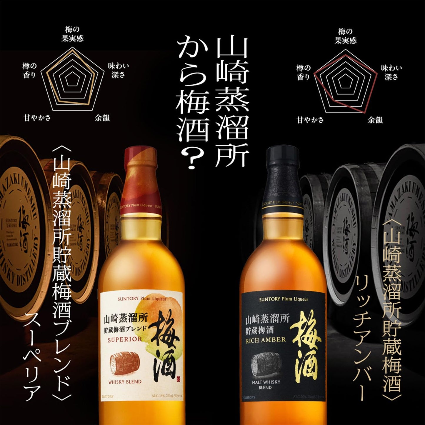 サントリー 山崎蒸溜所貯蔵梅酒リッチアンバー 750ml