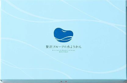 中島大祥堂 贅沢フルーツの水ようか 1箱(6個)