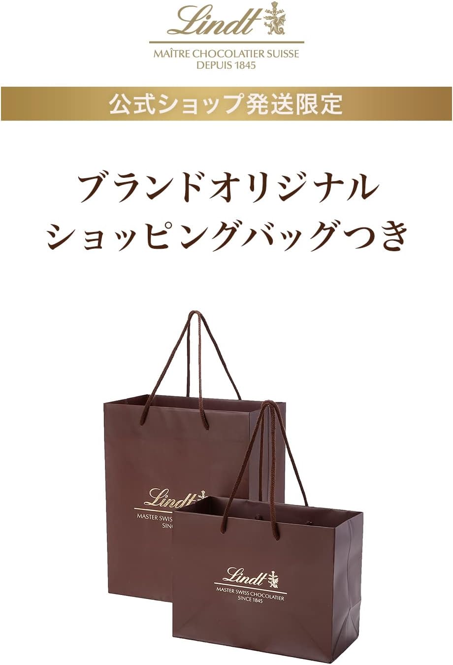 【 Lindt 公式】リンツ チョコレート テイスティングセット バレンタイン 個包装 ギフト ショッピングバッグS付