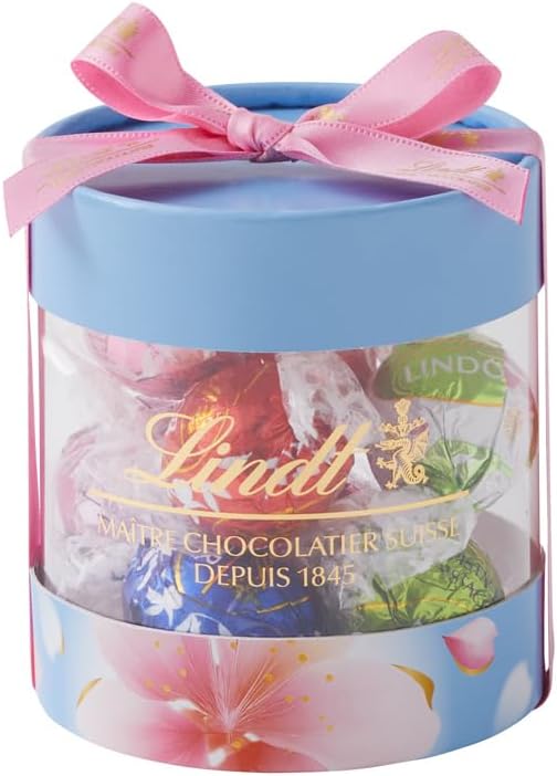 【 Lindt 公式】リンツ チョコレート リンドールギフトボックス 8個入 ホワイトデー お返し ギフト プレゼント ショッピングバッグS付