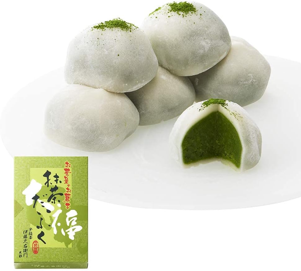 伊藤久右衛門 母の日 宇治抹茶 抹茶だいふく 大福 6個入 冷蔵 ギフト 誕生日 プレゼント 50代 60代 70代 スイーツ お菓子