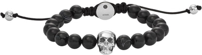 Diesel オールジェンダー ステンレススチールブレスレット, One Size, 金属, 宝石なし