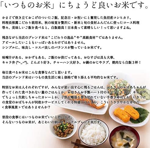 国内産 オリジナルブレンド米 日本の味 5kg（5kg1袋) お米 精米 白米
