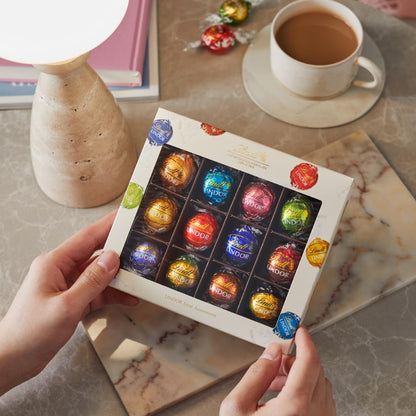 【 Lindt 公式】リンツ チョコレート リンドール ご褒美アソート 母の日 ギフト 12個入