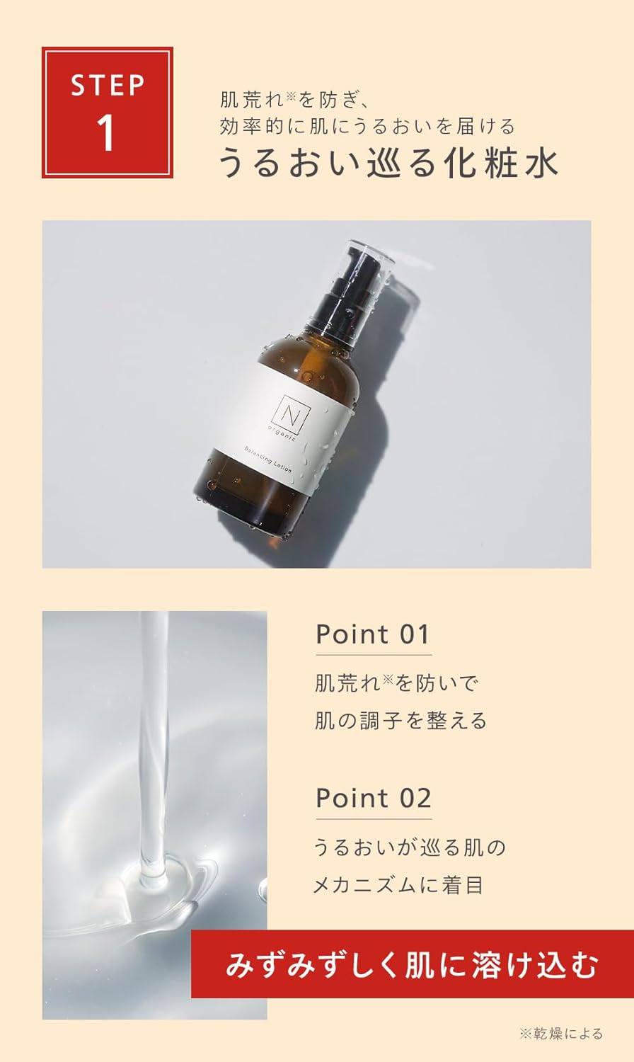 【母の日ギフトセット】N organic Basic スキンケア特別セット(化粧水 乳液 巾着ポーチ 紙袋) 約2ヶ月分 プレゼント 女性 記念日 義母 保湿力 ハリ 乾燥肌 敏感肌 肌荒れ 柑橘系の香り エヌオーガニック