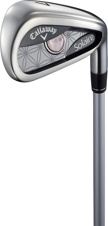 キャロウェイ (Callaway) クラブセット レディース SOLAIRE (8本セット, キャディバック, ヘッドカバー 付き)