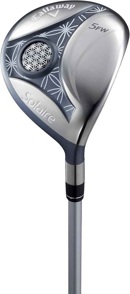 キャロウェイ (Callaway) クラブセット レディース SOLAIRE (8本セット, キャディバック, ヘッドカバー 付き)