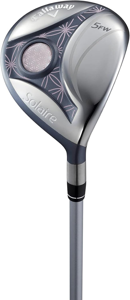 キャロウェイ (Callaway) クラブセット レディース SOLAIRE (8本セット, キャディバック, ヘッドカバー 付き)
