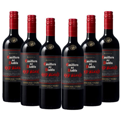 【 赤ワイン フルボディ チリ産 】 Casillero del Diablo ( カッシェロ デル ディアブロ ) レッド・ブレンド 750ml×6本