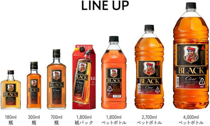 ブラックニッカ クリア ウイスキー 4000ml