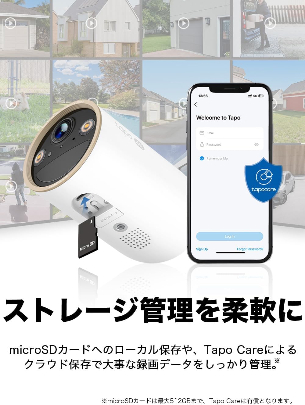 TP-Link Tapo 防犯カメラ 見守りカメラ Wi-Fi フルワイヤレス 充電式 4K 8MP IP66 防水防塵 フルカラー Tapo C460/A