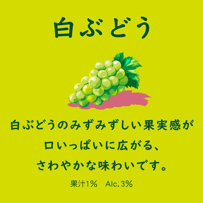 サントリー ほろよい 白ぶどう [ チューハイ 350mlx24本 ]