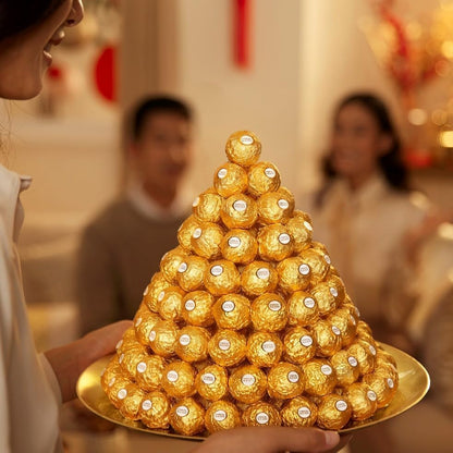 母の日 チョコレート フェレロ ロシェ オリジンズ Ferrero Rocher Origins チョコ プレゼント お菓子 ギフト 人気 おしゃれ 手土産 詰め合わせ 個包装 ヘーゼルナッツ ダークチョコレート アソート 詰め合わせ 24粒