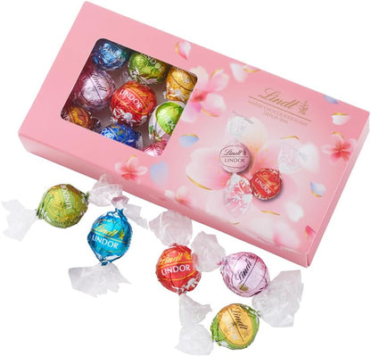 【 Lindt 公式】リンツ チョコレート テイスティングセット バレンタイン 個包装 ギフト ショッピングバッグS付
