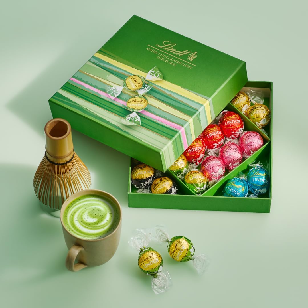 【 Lindt 公式】リンツ チョコレート 抹茶 リンドール アソート 20個入 母の日 ギフト