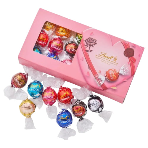 【 Lindt 公式】リンツ チョコレート テイスティングセット バレンタイン 個包装 ギフト ショッピングバッグS付