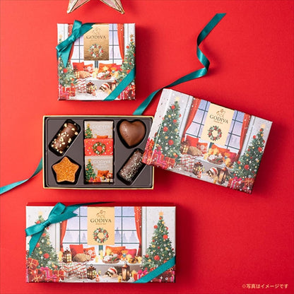 クリスマス ゴディバ（GODIVA）ブッシュ ド ノエル アソートメント（7粒入） チョコレート 冬ギフト お歳暮