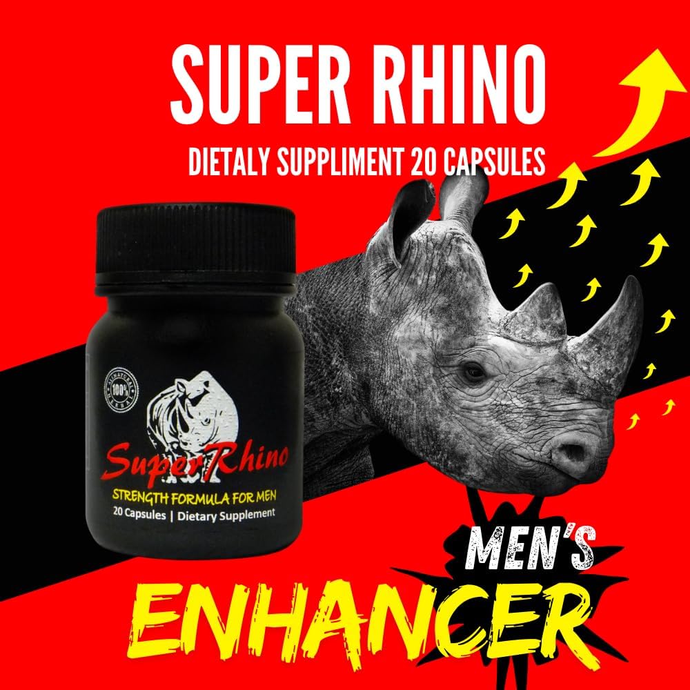 SUPER RHINO スーパーライノ カプセル 海外直送品