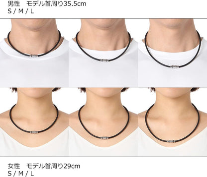 [コラントッテ] 磁気ネックレス CREST SMART ピンクゴールド メンズ レディース スポーツ