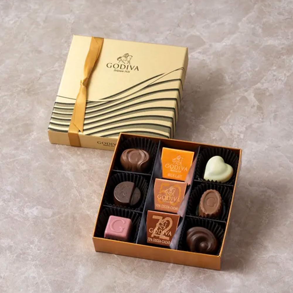ゴディバ チョコ GODIVA ハートオブゴールドコレクション 6粒入 ギフトカード付 公式ショッパー付 バレンタイン プレゼント