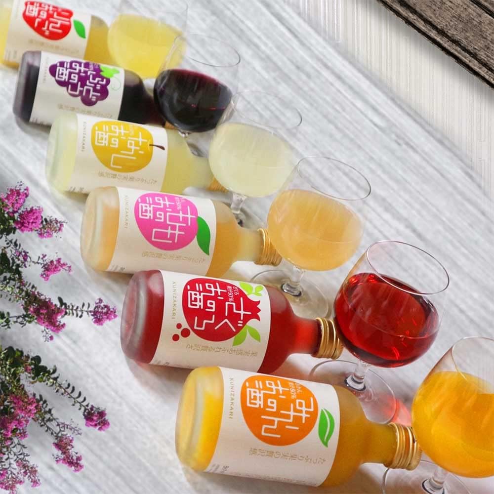 中埜酒造 國盛 高果汁リキュール 飲み比べセットNo3 [ リキュール 7度 日本 愛知県 300ml×6本 ビン ギフトBOX入り ]
