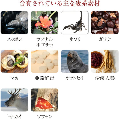 宝仙堂 凄十 1DAYパック 4粒入×2箱 栄養サポート 健康補助食品