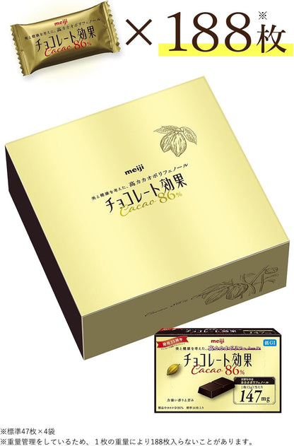 チョコレート効果 明治 カカオ72%大容量ボックス 1kg