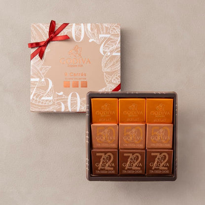 バレンタイン チョコレート ゴディバ（GODIVA）カレ アソートメント（9枚入）（個包装チョコ 詰め合わせ）