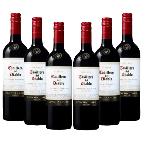 【 赤ワイン フルボディ チリ産 】 Casillero del Diablo ( カッシェロ デル ディアブロ ) カベルネ・ソーヴィニヨン 750ml×6本