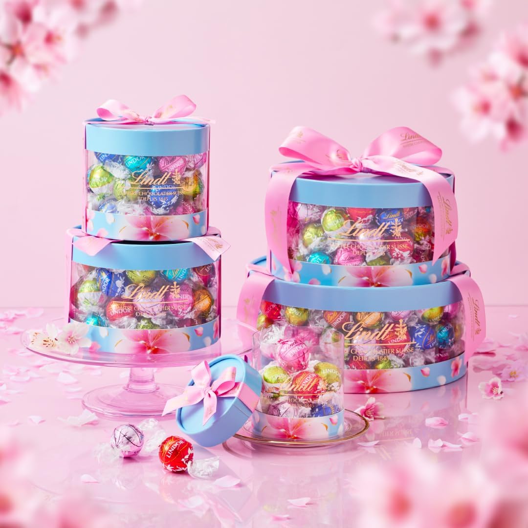 【 Lindt 公式】リンツ チョコレート リンドールギフトボックス 8個入 ホワイトデー お返し ギフト プレゼント ショッピングバッグS付