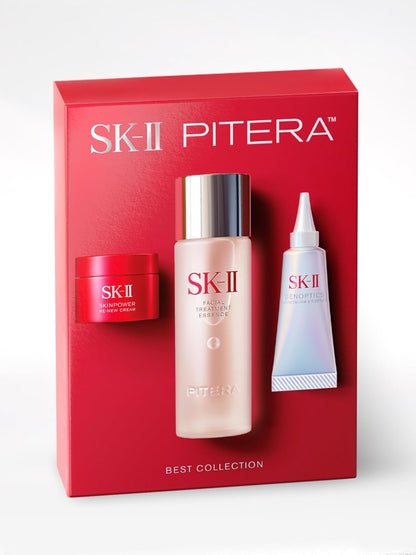 SK-II 公式ストア | スキンケアセット | ピテラ™ ベストコレクション リニューエディション (化粧水 美白美容液 フェイスクリーム) ボックス付 | 毛穴 ケア 保湿 エイジングケア 美白 | ピテラ™ エッセンス | 美容 スキンケア ギフトセット
