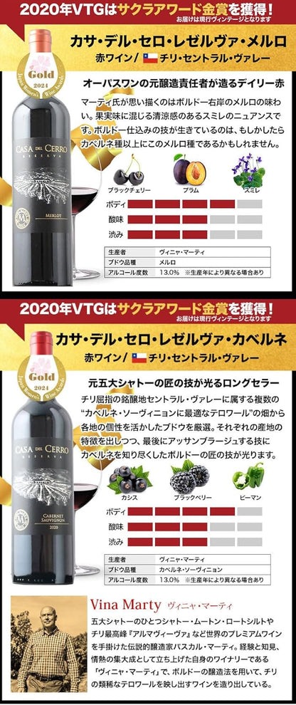 ワインショップソムリエ 16周年記念！金賞ボルドーと元五大シャトー醸造家の赤ワイン12本セット（赤ワインのみ12本）ワインセット フランス