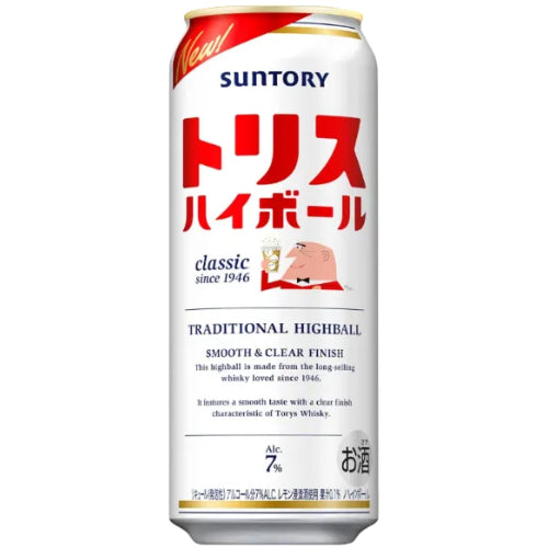 トリスハイボール 500ml×24本 [サントリー ウイスキー 日本 ハイボール 缶]