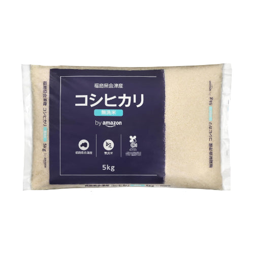 会津産 コシヒカリ 無洗米 5kg 令和7年産