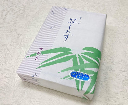 [ 京都銘菓 ] 京阿月 笹しみず 水ようかん 8本入(小倉×4、抹茶×4) 個包装 水羊羹 和菓子 京都 ギフト