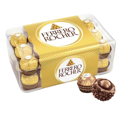 母の日 チョコレート フェレロ ロシェ Ferrero Rocher チョコ プレゼント お菓子 ギフト 人気 おしゃれ 手土産 詰め合わせ まとめ買い 大容量 ヘーゼルナッツ ミルクチョコレート 30粒 375g