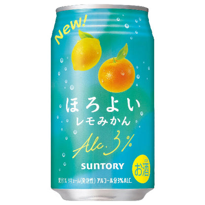 サントリー ほろよい 【レモみかん】 [ チューハイ 350ml x 24本 ]