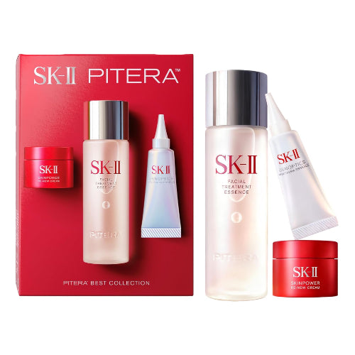 SK-II 公式ストア | スキンケアセット | ピテラ™ ベストコレクション リニューエディション (化粧水 美白美容液 フェイスクリーム) ボックス付 | 毛穴 ケア 保湿 エイジングケア 美白 | ピテラ™ エッセンス | 美容 スキンケア ギフトセット