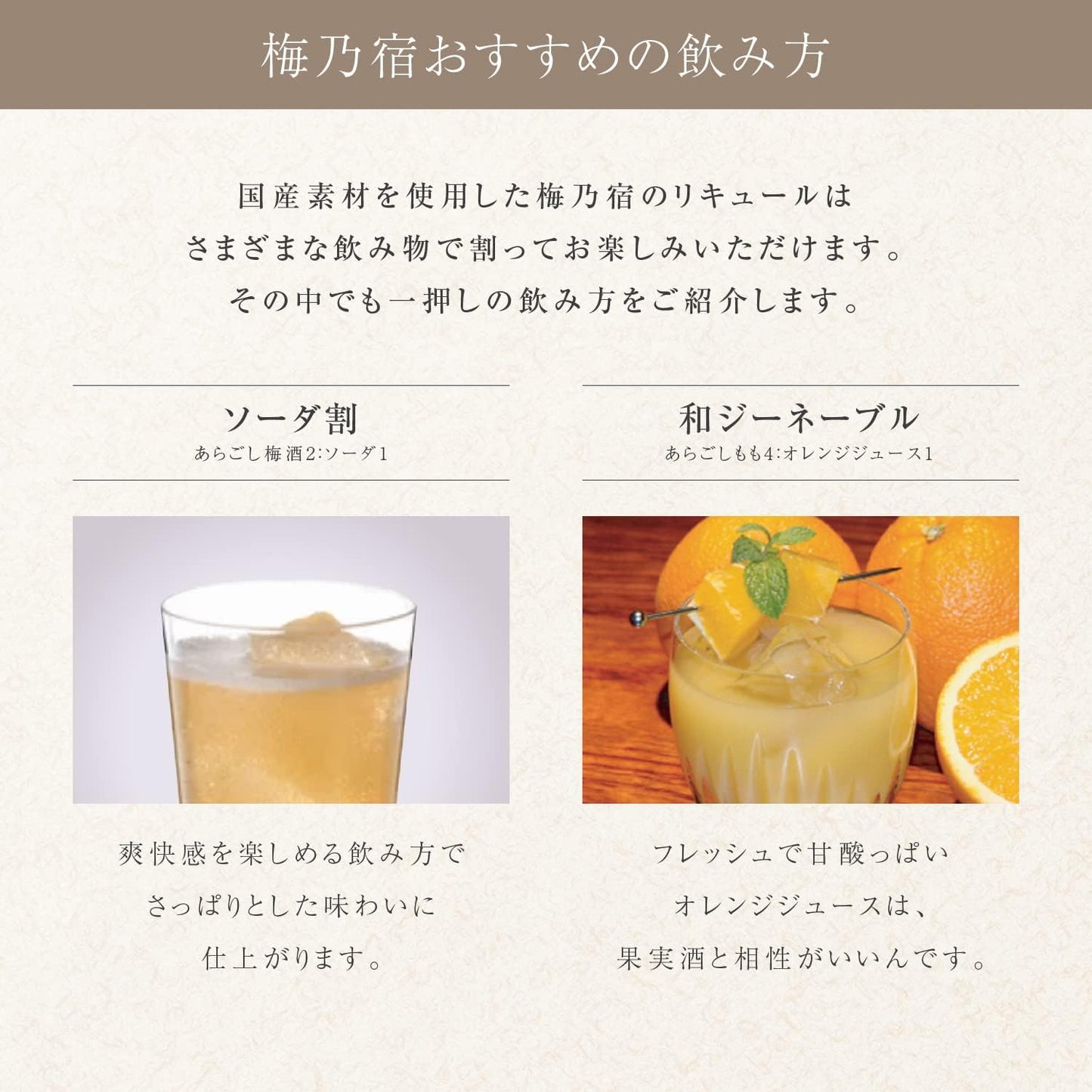 【創業130年の味】梅乃宿 あらごし梅酒 あらごしもも 720ml×2本 【ギフトBox入り】セット品 プレゼント 飲み比べ もも酒 リキュール 母の日 ギフト 果実酒 日本酒 柚子酒 デザート酒 国産 果肉 果汁 アルコール 8度 お取り寄せ 贈り物 贈答 手土産