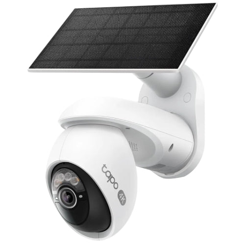 TP-Link Tapo 防犯カメラ ペットカメラ 屋外 ソーラー 監視カメラ みまもりカメラ 見守りカメラ スマホ対応 太陽光 Wi-Fi 4K 8MP 800万画素 パン/チルト 360°AI検知 フルカラー IP65 防水防塵 音声通話 Tapo C660 KIT