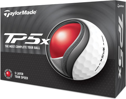 テーラーメイド(TAYLOR MADE) TMJ24 TP5/TP5 pix/TP5x/TP5x pix JPN 12個入り ゴルフボール 2024年モデル
