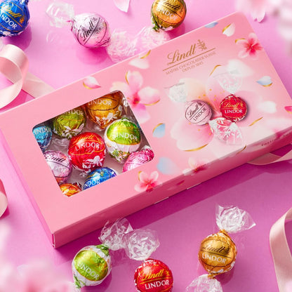 【 Lindt 公式】リンツ チョコレート テイスティングセット バレンタイン 個包装 ギフト ショッピングバッグS付