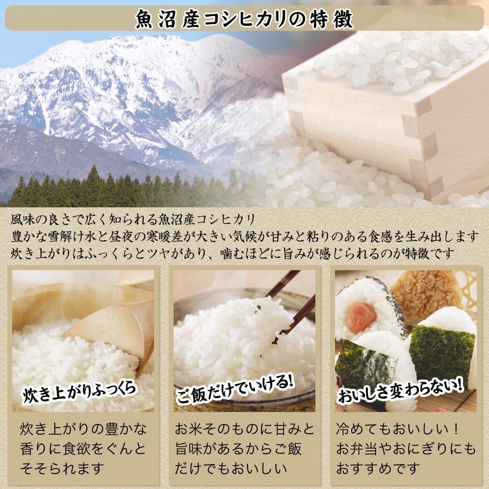 令和7年産 産直 魚沼産 コシヒカリ 5kg 米