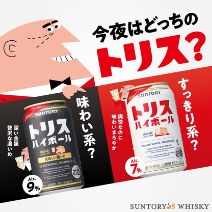トリスハイボール 500ml×24本 [サントリー ウイスキー 日本 ハイボール 缶]