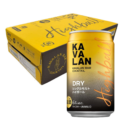 カバラン バー カクテル DRY シングルモルトハイボール 320ml×24本