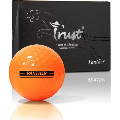 TRUST トラスト ゴルフボール Panther パンサー ウレタンカバー 1ダース12個 / 4ダース48個 オレンジ