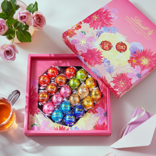 【 Lindt 公式】リンツ チョコレート リンドール ブーケボックス 母の日 ギフト 20個入