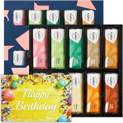 ガレー Galler チョコレート ベルギー王室御用達 ミニバー 10本入り 母の日 ギフト プレゼント スイーツ お菓子 個包装 お取り寄せ 手提げ袋付き