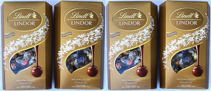 リンツ LINDT リンドール LINDOR アソート ゴールド 4種 個包装