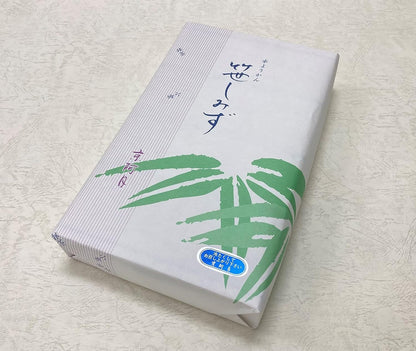 [ 京都銘菓 ] 京阿月 笹しみず 水ようかん 8本入(小倉×4、抹茶×4) 個包装 水羊羹 和菓子 京都 ギフト